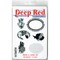 Deep Red Stamps Create A Cameo Rubber Cling Stamp Set 3 x 4 inches